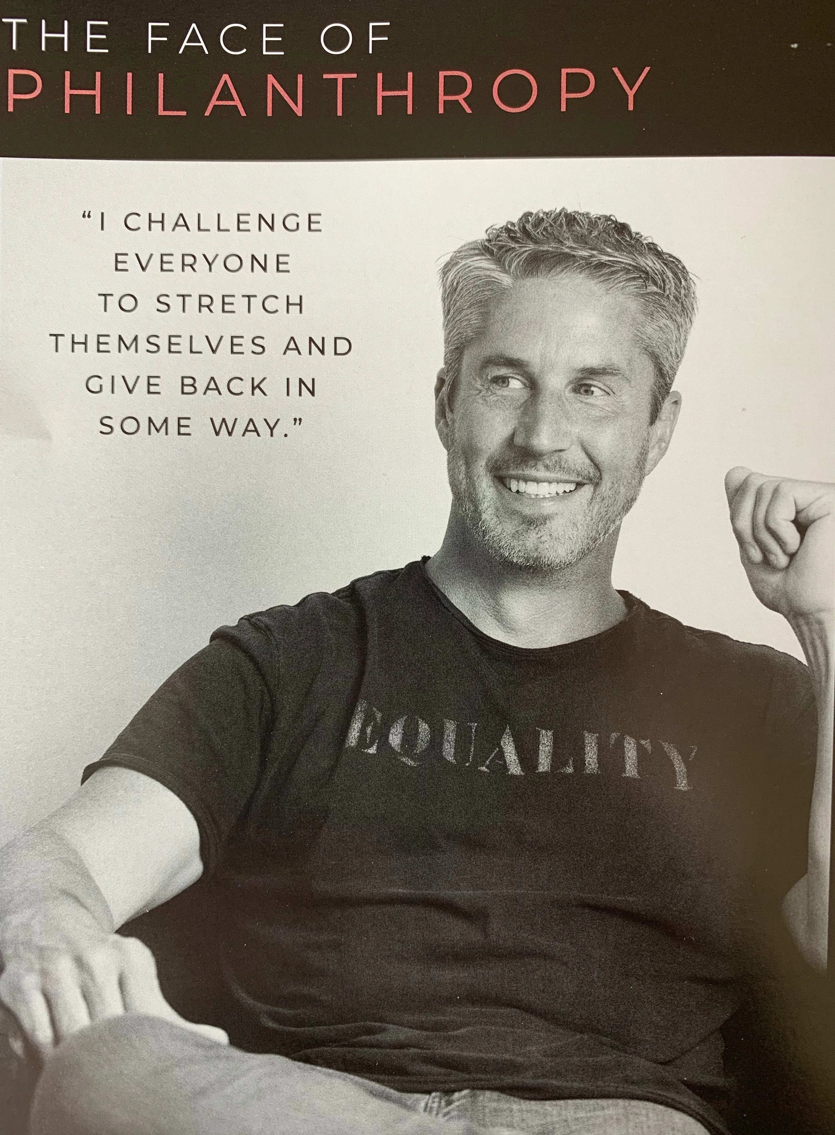 Brent Marshall - The Face of Philanthropy